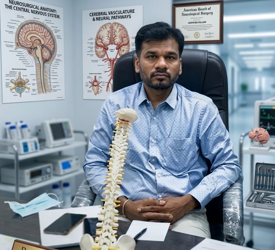 Dr. Sri Charan — Neurosurgeon